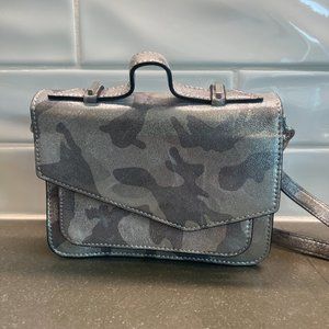 Botkier silver camo crossbody purse - like new